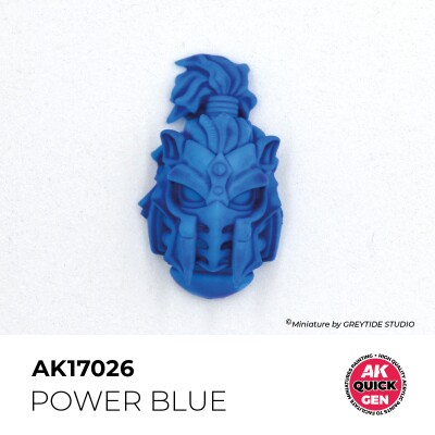 Акрилова фарба POWER BLUE / Потужний синій QUICK GEN COLOR AK-interactive AK 17026 детальное изображение QUICK GEN COLOR Краски