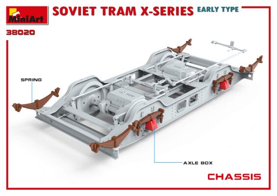 SOVIET TRAMCAR &quot;Х&quot; TYPE - EARLIER VERSION детальное изображение Автомобили 1/35 Автомобили