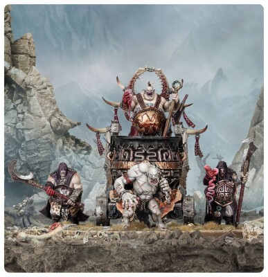 Ігровий набір Warhammer AGE OF SIGMAR - OGOR MAWTRIBES - REDD THE MAW детальное изображение Племена Огров Разрушение
