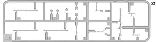 Збірна модель 1/35 Німецький набір кулеметів Miniart 53044 детальное изображение Аксессуары Диорамы
