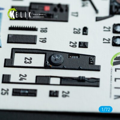 Fairey Gannet AS1/AS4 3D декаль інтер'єр для комплекту Revell 1/72 KELIK K72212 детальное изображение 3D Декали Афтермаркет