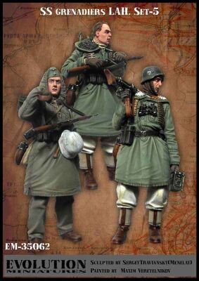 SS Grenadiers LAH. Set-5 детальное изображение Фигуры 1/35 Фигуры