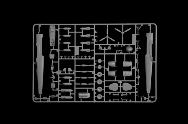 Збірна модель 1/72 Літак BF-110 C ZERSTORER Italeri 0049 детальное изображение Самолеты 1/72 Самолеты