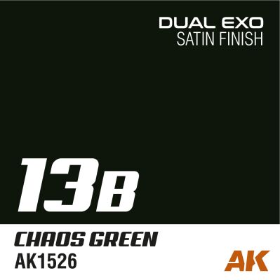 Dual exo 13b – chaos green 60ml детальное изображение AK Dual EXO Краски