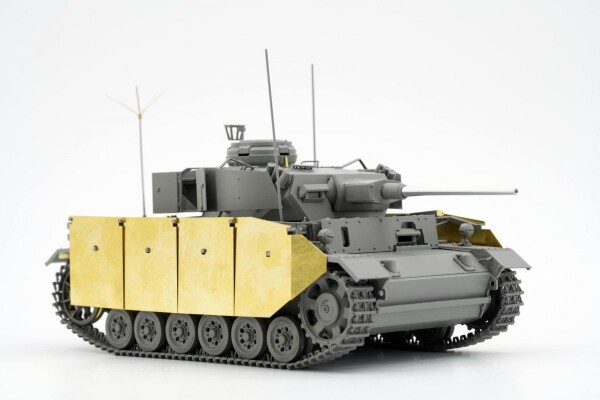 Збірна модель 1/35 Німецький танк Pz.Bef.Wg.III Ausf.K з екранами (2 до 1) Border Model BT-048 детальное изображение Бронетехника 1/35 Бронетехника