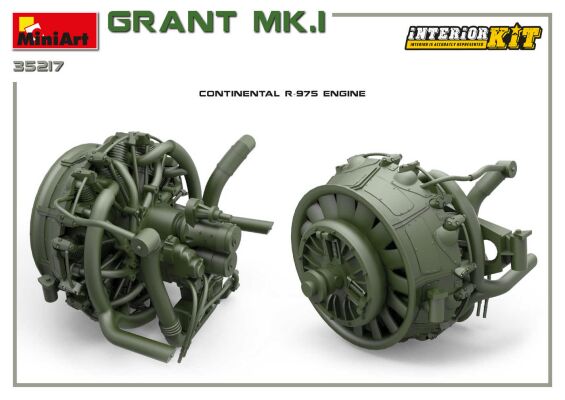 GRANT Mk.I Set with Interior детальное изображение Бронетехника 1/35 Бронетехника