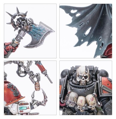 Ігровий набір Warhammer 40000 - CHAOS SPACE MARINES: HURON BLACKHEART AND THE MASTERS OF THE MAELSTROM детальное изображение Космический Десант Хаоса Армии Хаоса