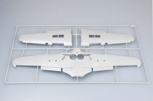 Сборная модель британского самолета &quot;Hurricane&quot; MK.II C/TROP детальное изображение Самолеты 1/24 Самолеты