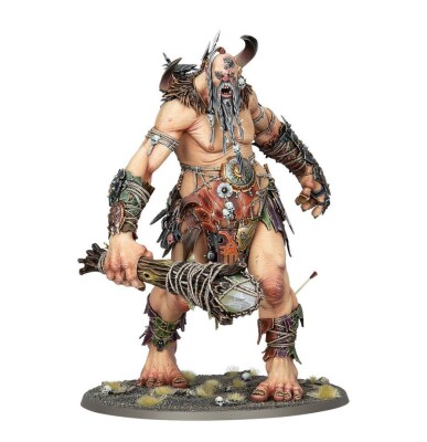 Игровой набор Warhammer AGE OF SIGMAR - SONS OF BEHEMAT -  STOMPER TRIBE детальное изображение Сыны Бехемата Разрушение