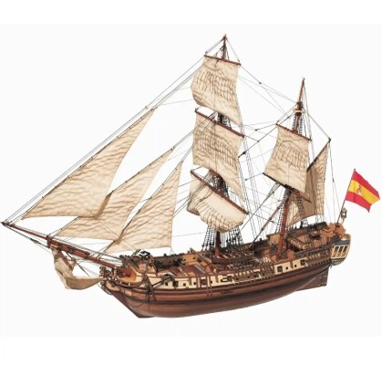 Scale wooden model 1/85 Bomber ship &quot;La Candelaria&quot; OcCre 13000 детальное изображение Корабли Модели из дерева