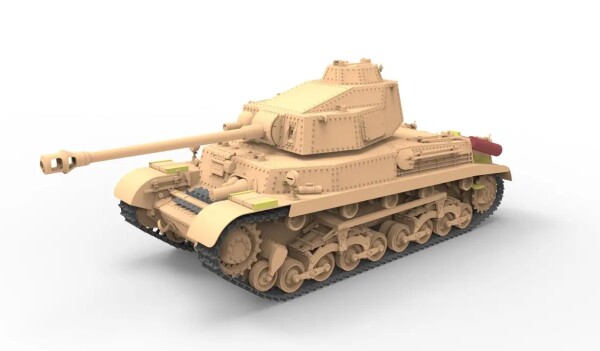 Збірна модель 1/35 угорський середній танк 43.M Turan III Bronco 35126 детальное изображение Бронетехника 1/35 Бронетехника