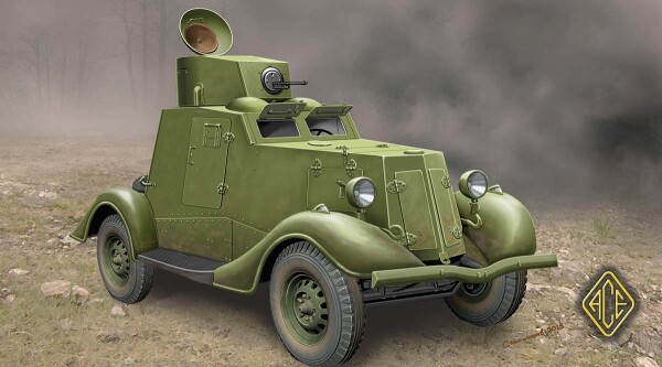 Scale model 1/48 Armored car FAI-M ACE 48107 детальное изображение Бронетехника 1/48 Бронетехника