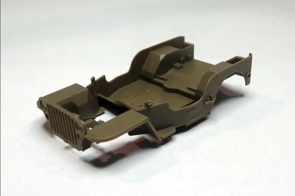 Збірна модель 1/35 Американський автомобіль Jeep Willys MB з причепом та фігурами британських десантників Bronco 35169 детальное изображение Автомобили 1/35 Автомобили