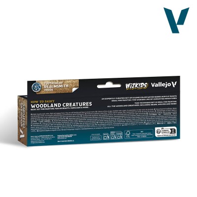 Набор красок Лесные существа Vallejo VAL 80254 детальное изображение Наборы красок Краски