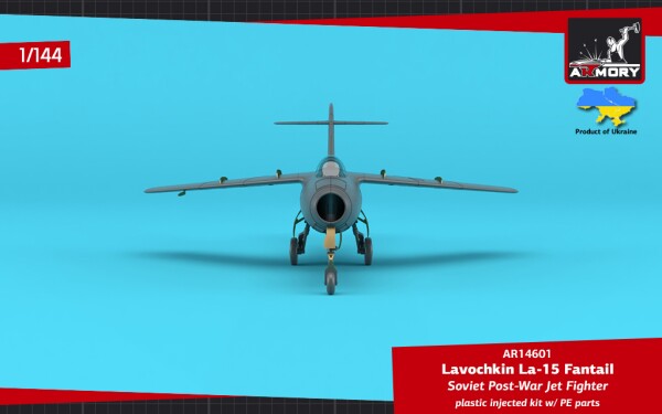 Сборная модель 1/144 Советский реактивный истребитель Ла-15 «Фантэйл» Armory Models Group 14601 детальное изображение Самолеты 1/144 Самолеты