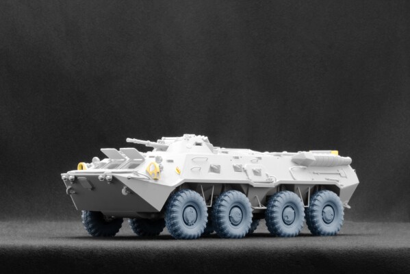 Набор колес (с деформацией) K-58 для БТР-80 APC от Trumpeter ScaleX WM-35057W детальное изображение Колёса Афтермаркет