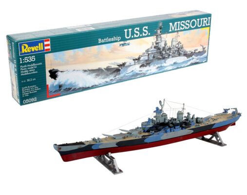 U.S.S. Missouri детальное изображение Флот 1/535 Флот
