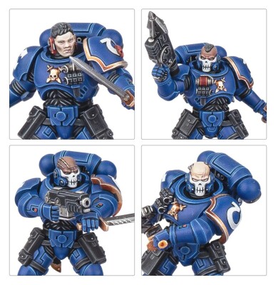Ігровий набір Warhammer 40000 - COMBAT PATROL - ULTRAMARINES детальное изображение Ультрамарины Космические Десантники