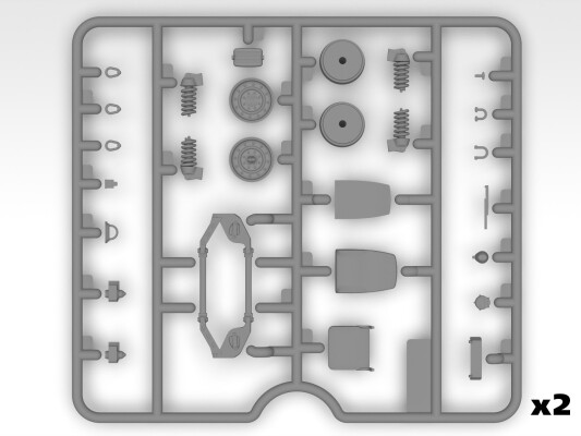 Збірна модель 1/35 Бронеавтомобіль Humvee M1097A2 ICM 35435 детальное изображение Автомобили 1/35 Автомобили