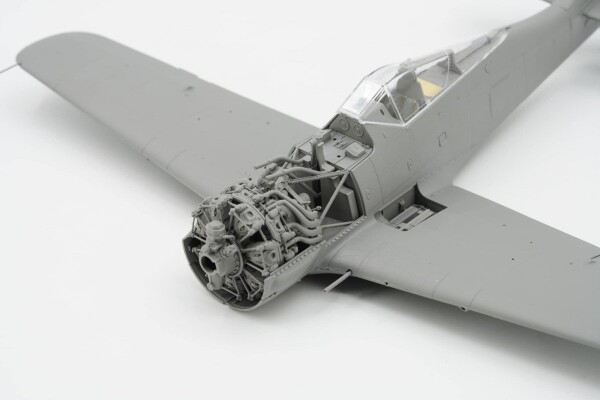 Збірна модель 1/35 Літак Focke-Wulf Fw-190 A-8 R2/6/7/8 (комплект 4 до 1) Border Model BF-009 детальное изображение Самолеты 1/35 Самолеты