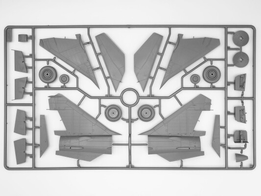 Сборная модель 1/48 Самолет МиГ-25 ПД ICM 48903 детальное изображение Самолеты 1/48 Самолеты