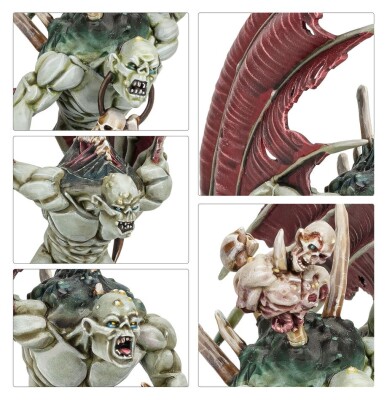 Игровой набор Warhammer AGE OF SIGMAR - SPEARHEAD: FLESH-EATER COURTS - CHARNEL WATCH детальное изображение Дворы Пожирателей Плоти Смерть