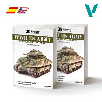 Книга - Армія США під час Другої світової війни в Європі та на Тихому океані (EN) Vallejo VAL 75019 детальное изображение Обучающая литература Книги