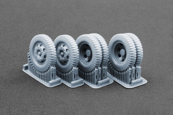 Набір коліс для Blitz Late v1 від Italeri, Tamiya, Miniart, Dragon ScaleX WW-35008 детальное изображение Колёса Афтермаркет