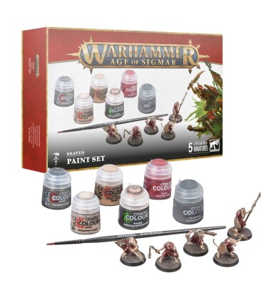 AGE OF SIGMAR: SKAVEN PAINT SET детальное изображение Скавены Хаос