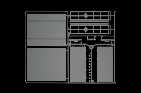 Сборная модель 1/24 Грузовой прицеп (Cargo Trailer) Италери 3885 детальное изображение Грузовики / прицепы Гражданская техника