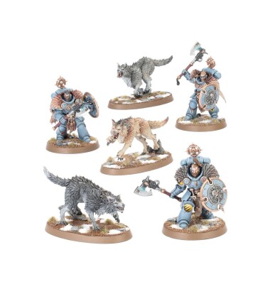 Game set Warhammer 40000: SPACE WOLVES ARMY SET (ENGLISH) детальное изображение Космические Волки Космические Десантники