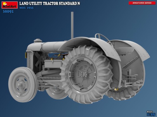 Scale model 1/35 General purpose tractor Standard N (mod. 1935) MiniArt 38091 детальное изображение Автомобили 1/35 Автомобили