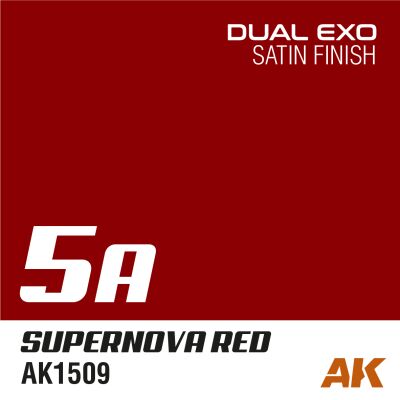 Dual exo 5a – supernova red 60ml детальное изображение AK Dual EXO Краски