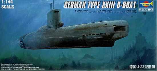 German Type XXIII U-Boat детальное изображение Подводный флот Флот