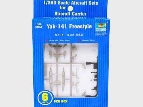 Yak-141 Freestyle  (6pcs. per box) детальное изображение Самолеты 1/350 Самолеты