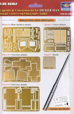 Upgrade kit for dicker max детальное изображение Наборы деталировки Афтермаркет