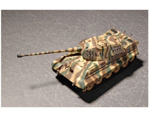 Сборная модель 1/72 Немецкий танк «Королевский тигр» (башня типа «Porsche») Трумпетер 07202 детальное изображение Бронетехника 1/72 Бронетехника