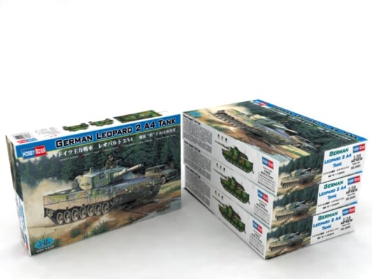 Збірна модель 1/35 Німецький танк Leopard 2 А4 HobbyBoss 82401 детальное изображение Бронетехника 1/35 Бронетехника