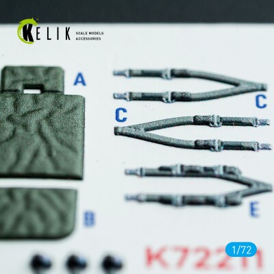 Sikorsky CH-54 A Tarhe 3D декаль інтер'єр для комплекту Revell 1/72 KELIK K72211 детальное изображение 3D Декали Афтермаркет