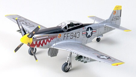 Збірна модель 1/72 Літак Північноамериканський винищувач F-51D Mustang часів Корейської війни Tamiya 60754 детальное изображение Самолеты 1/72 Самолеты
