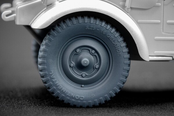 Набір коліс для VW Type 82 «Kübelwagen» від Meng та Tamiya ScaleX WW 35003 детальное изображение Колёса Афтермаркет
