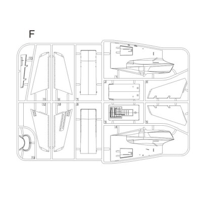 Збірна модель 1/32 Літак F-86D Sabre Dog Zimi 32007 детальное изображение Самолеты 1/32 Самолеты