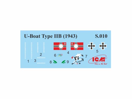 Тип IIB (1943 р.) Німецький підводний човен детальное изображение Подводный флот Флот