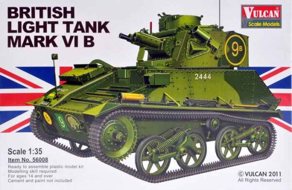 British Light Tank Mark VI B детальное изображение Бронетехника 1/35 Бронетехника