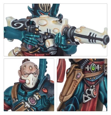 Ігровий набір Warhammer 40000 - AELDARI BATTLEFORCE: ELDRITCH RAIDERS детальное изображение Эльдары Армии Ксеносов