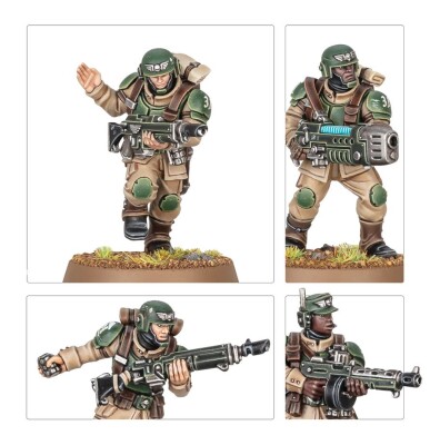 Игровой набор Warhammer 40000 - ARMAGEDDON BATTALION - ASTRA MILITARUM детальное изображение Имперская Гвардия Армии Империума