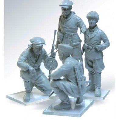 WWII Soviet Partisans детальное изображение Фигуры 1/35 Фигуры