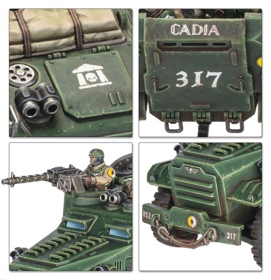 Ігровий набір Warhammer 40000 - ASTRA MILITARUM: CENTAUR RSV детальное изображение Имперская Гвардия Армии Империума