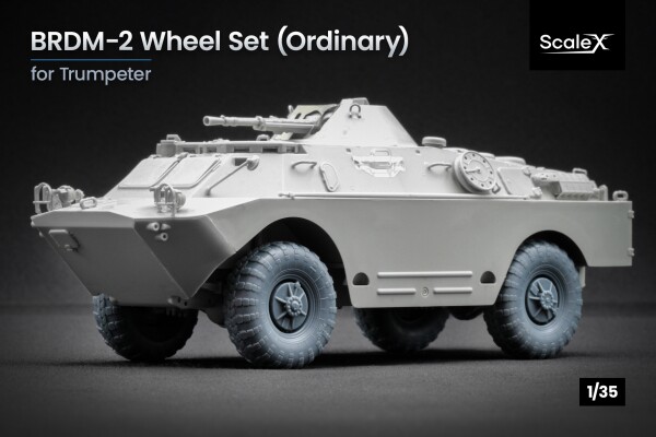 Набор колес для БРДМ 2 от Trumpeter ScaleX WM 35013 детальное изображение Колёса Афтермаркет