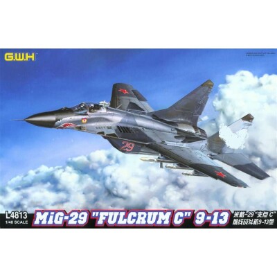 Сборная модель 1/48 Самолет МиГ-29 9-13 &quot;Fulcrum-C&quot; Great Wall Hobby L4813 детальное изображение Самолеты 1/48 Самолеты